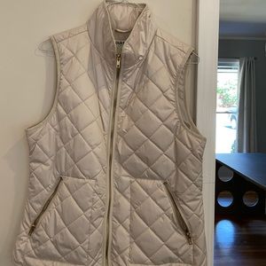 Cream vest